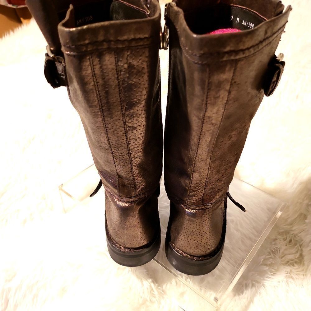 Nib Donald J Pliner Boots Size9 Pewter Note These… - image 5